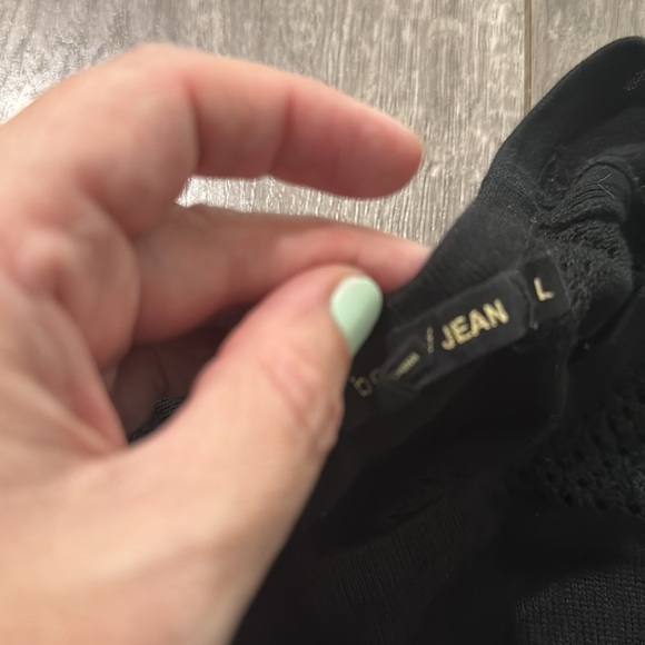 Rag & Bone Genevieve Perforated Raglan Pullover Size L - Picture 6 of 6